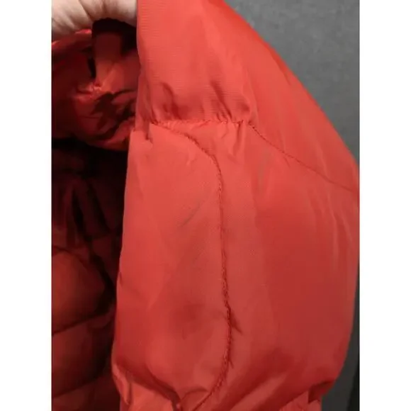 Vtg Gap Puffer Jacket Mens Large Down Fill Y2K Hooded Coat Quilted Streetwear